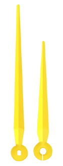 Clock Hands - Sharp - Gold - 115mm (Free wih Takane Movement)